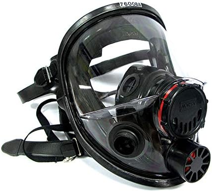 Honeywell Safety Products 760008A Safety Products, 7600 Series Full Facepiece Respirator, Dual Cartridge, Medium/Large