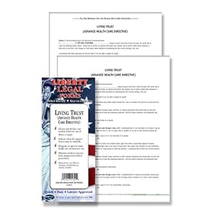 Living Will – Advance Health Care Directive – USA – Do-it-Yourself Legal Form by Permacharts