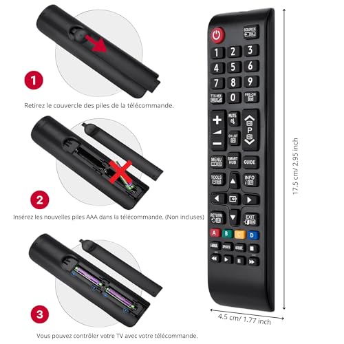 Télécommande SMART prête à 'emploi SAMSUNG Télévision SAMSUNG 147954 - vue 3