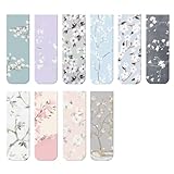 10 PCS Marque-Pages Magnétiques, 10 Styles Signets Magnétiques Marqueurs...