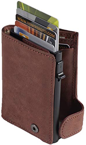 Tony Perotti Vintage KKetui Furbo Schein+Münzfac burgundy Cover