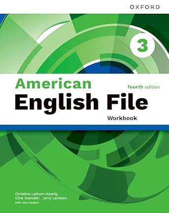Amazon.co.jp: American English File fourth edition Level 3 Workbook ...