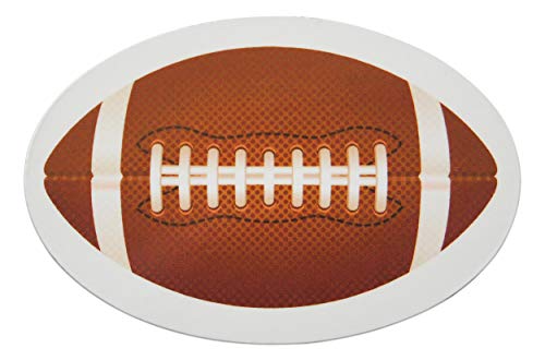 Novel Merk Football Oval Teacher Decorations Small Refrigerator Magnet Set Miniature Design (12 Pieces) #TOP1