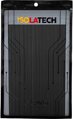 ISOLATECH zestaw rurek termokurczliwych 2:1 bez kleju czarny Ø8mm 3.0 metry w 15szt x 20cm do samochodowych izolacja odporna na promieniowanie UV naprawa bez etykiety
