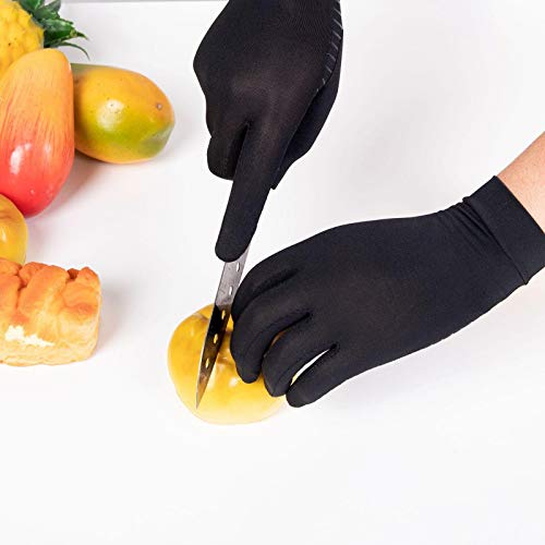 Generic Luvas Masculinas de Fibra de Cobre com Tela Sensível Ao Toque Spandex Corrida Esportes Inver