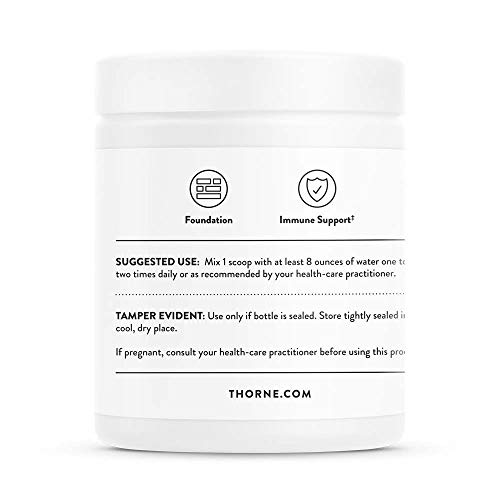 Thorne Buffered C Powder - Vitamin C (Ascorbic Acid) With Calcium, Magnesium, And Potassium - 8.32 Oz #TOP7