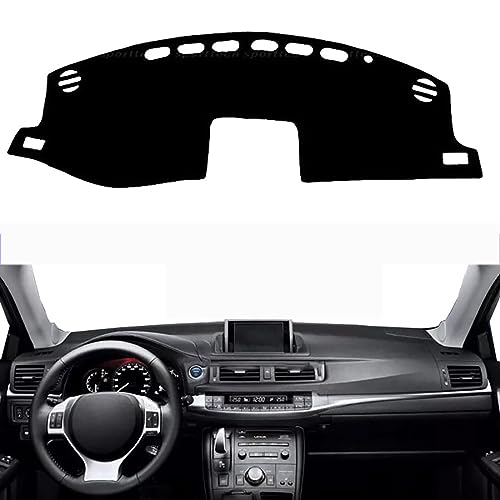Housse de tableau de bord pour Lexus CT 200H 2011-2019 LHD tapis