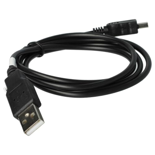 Cable de carga USB mini 1,0 m para Canon Powershot Cable de carga USB mini de 1,0 m, compatible con las cámaras Canon Powershot E1, G3, G4, G5, G6, G7, G7x, G9, G10, G11, G12, S30, S40, S45 y S50. Ideal para cargar y transferir datos de forma eficiente. - Fernando Cortés