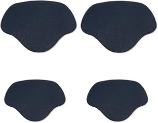 4 calcomanías invisibles para el talón para el dolor de talón, plantillas para zapatos de correr, almohadillas protectoras para el talón, almohadillas protectoras para el cuidado de los pies, color