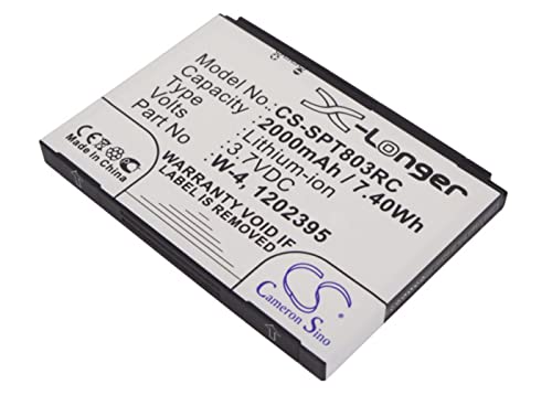 VINTRONS 2000mAh Replacement Battery for Sierra Wireless 1202395, W-4