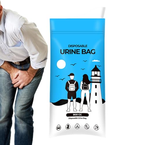Travel Urine Bags Leak-Proof 900cc Pee Collector