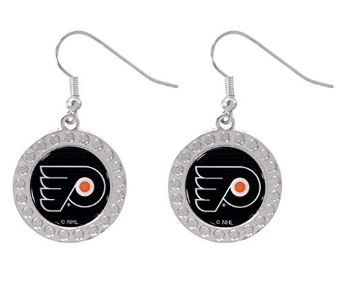 Aminco NHL Philadelphia Flyers Dimple Earrings