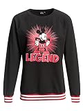 Nastrovje Potsdam Mickey & Minnie Mouse Mickey Mouse Legend Damen Sweatshirt schwarz, Größe:S