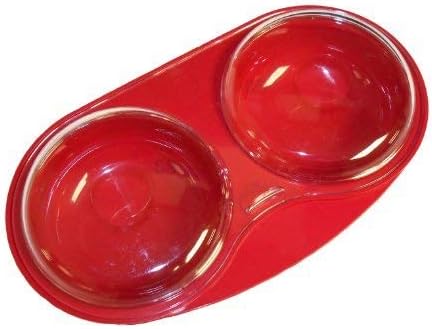 Easy Cook NS606R Microwave Egg Poacher, red, 2 cup