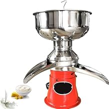 Milk Cream Centrifugal Separator, Fresh Milk Cow Sheep Goat Cream Separator,Stainless Steel Electric Cream Separator Make Cream Butter Milkshake