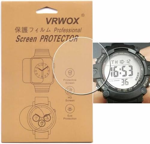[3-Pcs] TPU Screen Protector For AE-1500 AE-1500WH-1AV Watch Full Coverage HD Clear Anti-Bubble and Anti-Scratch For 【AE-1500】