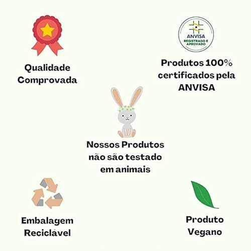 Kit 2 Unidades - Serum Facial 3 em 1 Vitamina + C Rosa Mosqueta + Ácido Hialurônico - Pele Hidratada