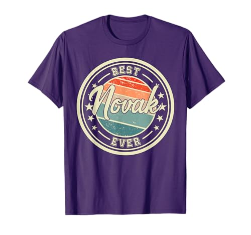 Best Novak Ever funny saying first name Novak T-Shirt