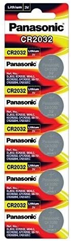Panasonic CA 2032 3V Lithium Buttoncell Battery - 5Pcs