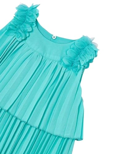 Mayoral Pleated Dress for Girls Jade3
