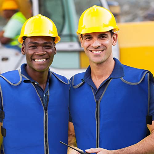 2 Pcs Cooling Vest For Men Women Ice Cooling Work Vest With 40 Pcs Cooling Packs And 12 Pcs Bubble Bag Ice Sports Cooling Vest For Heat Relief Cool Jacket For Fishing Cycling Running Garden Motorcycle #TOP6