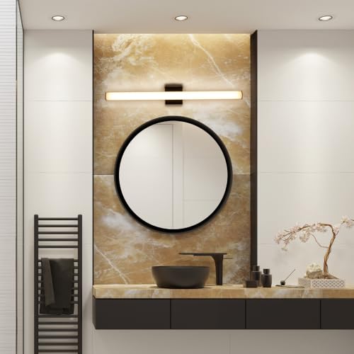 Image of Maxim Lighting Rail 24 inch Bath Vanity Light | Polished Chrome Aluminum Finish | Transitional Indoor Light Fixture | Ideal for Bathrooms & Powder Rooms | Dimmable Damp Rated | 52102PC