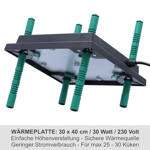 Wärmeplatte für Küken Agrarflora 30x40cm 30 Watt