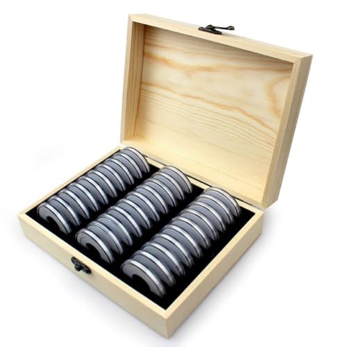 Caja de Madera para Monedas con Diseño Vintage miniatura 4