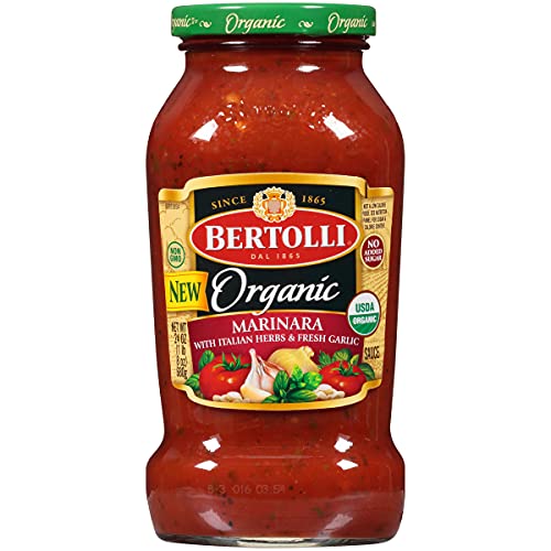 Bertolli Organic Marinara With Italian Herbs & Fresh Garlic Pasta Sauce, 24 Oz. #TOP17
