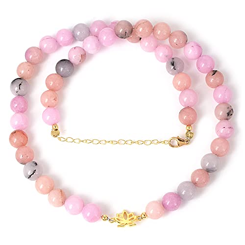 Collier opale rose naturelle et argent 925 : un bijou durable qui ne noircit pas