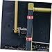 PLAFOPE Directional Arrow Decal Tape Self-Adhesive Reflective Stickers for Pipe Indication 1 Roll 10 in Width Long Lasting Industrial Use
