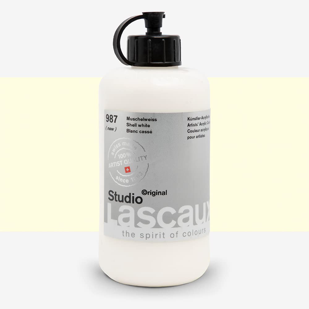 Lascaux : Studio Acrylic : 250ml : Shell White