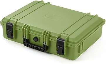 FUANA Funda resistente e impermeable para espuma moldeada Starlink Mini para una protección completa del equipo, Green