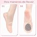 Imagen de DiULi Zapatos Media Punta de Ballet