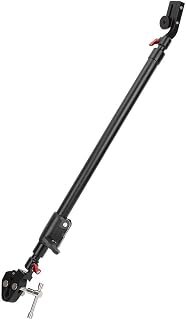 Tripod Rods, Aluminium Alloy Camera Slider Stabilizer, Camera Tripod Boom Arm, Multi-Angle Tripod Stability Arms for Increasing Stability, Lightweight, Adjustable Length