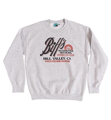 Sweat Biff's Automotive Detailing Retour vers le Futur idéal pour vos sorties décontractées