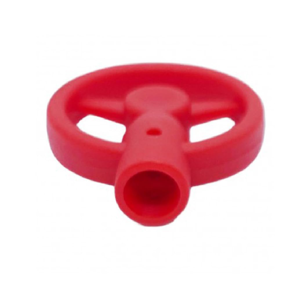 SALPIE Testa di ricambio per Chiave Antifurto Block Shaft Portachiavi PVC Rosso