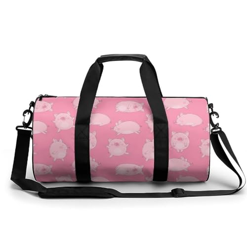Sac de sport gym adorable cochon résistant et compact pour optimiser vos voyages