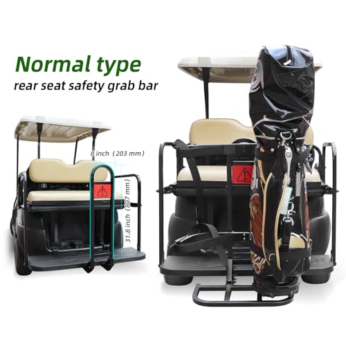 image for Roykaw Upgraded Golf Cart Rear Seat Bag Holder Universal Compatible wi