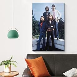 Poster sur toile The Beatles Star Group – Impression d’art moderne pour chambre à coucher – 50 x 75 cm - Les Beatles, Paul McCartney, John Lennon, RIngo Starr, George Harrison Poster sur toile The Beatles Star Group - Impression d'art moderne pour chambre à coucher - 50 x 75 cm – Image 4