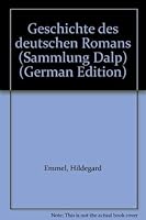 History of the German Novel (English-Language Edition) 0814317707 Book Cover