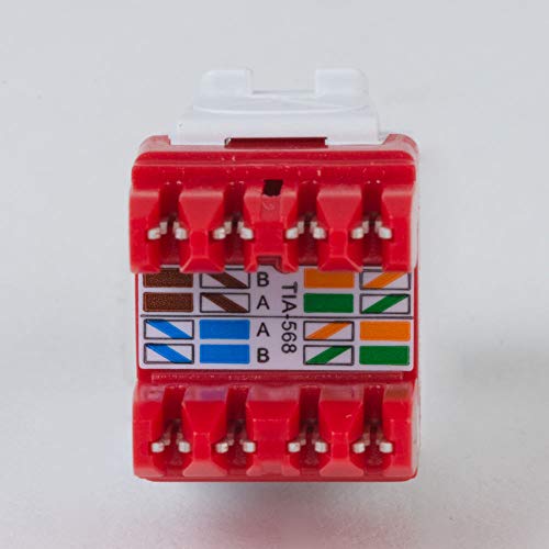 Icc Cat6 Rj45 Keystone Jack For Hd Style, Blue, 400-Pack With Jackeasy Tool #TOP4