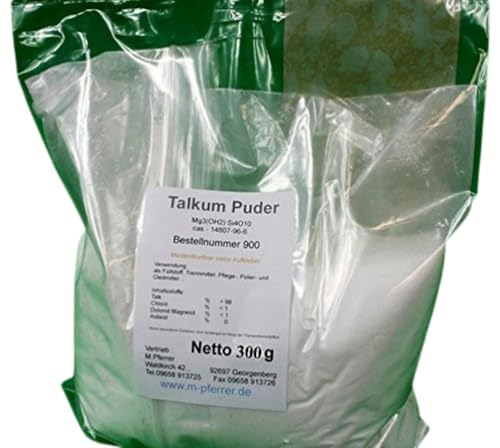 300 g Talkum Puder, Talk, Asbestfrei - Magnesiumsilikat