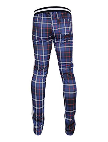 Image of SCREENSHOT Screenshotbrand Mens Hip Hop Slim Fit Track Pants - Athletic Jogger Bottom with Side Taping