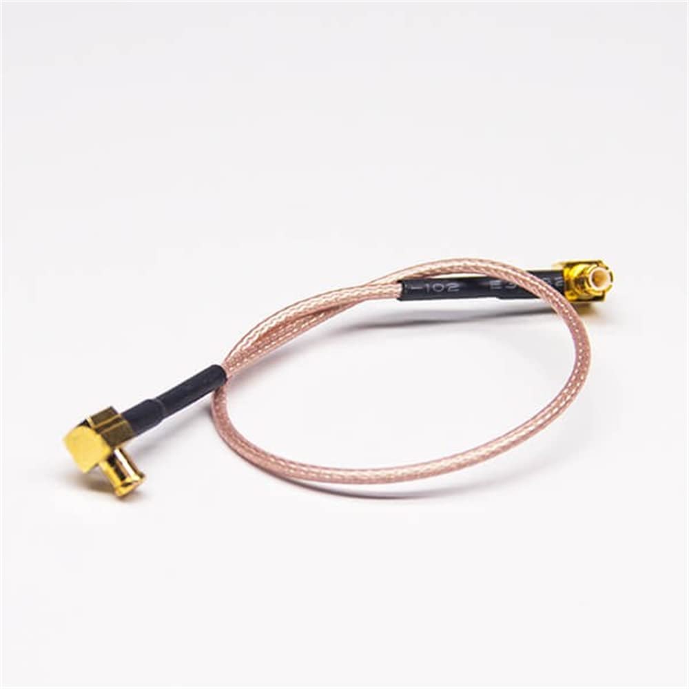 Elecbee MCX to MCX Cable showing one angled male connector