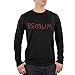 NASA Logo Black Adult Long Sleeve T-Shirt - X-Large