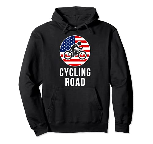 Cycling Road USA Pullover Hoodie