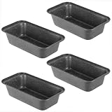 Walooza 8x4 Loaf Pan - Carbon Steel Bread Baking Pans for Homemade Bread Banana Bread, Sourdough, Pound Cake | Nonstick, Oven...