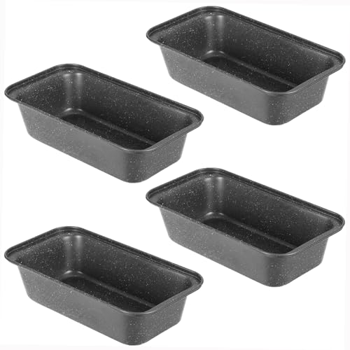 Walooza 8x4 Loaf Pan - Carbon Steel Bread Baking Pans for Homemade Bread Banana Bread Sourdough Pound Cake | Nonstick Oven Safe Easy Release