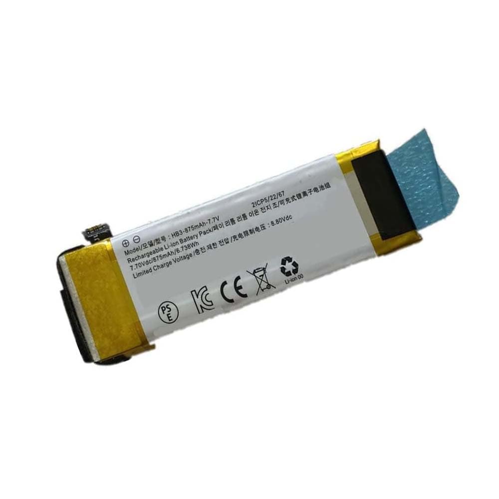 Trconelectron HB3-875 mAh Batterie de rechange compatible avec Osmo Pocket 2 / Osmo Pocket HB3-875 mAh (7,7 V, 875 mAh) 2ICP5/22/67